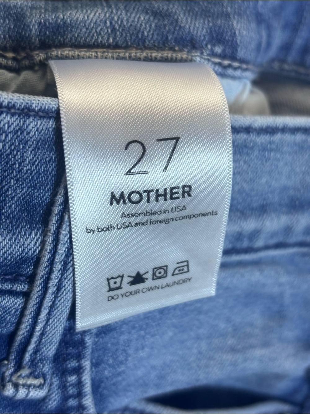 MOTHER The Mid Rise Dazzler Ankle in We The Animals sz 27 - Picture 7 of 11